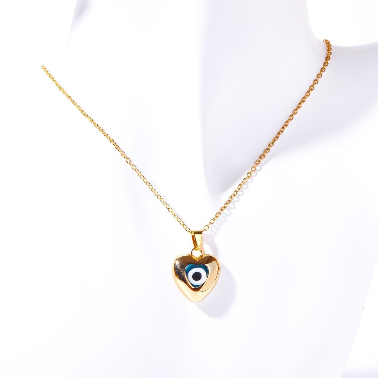 European And American Devil's Eye Zircon Necklace