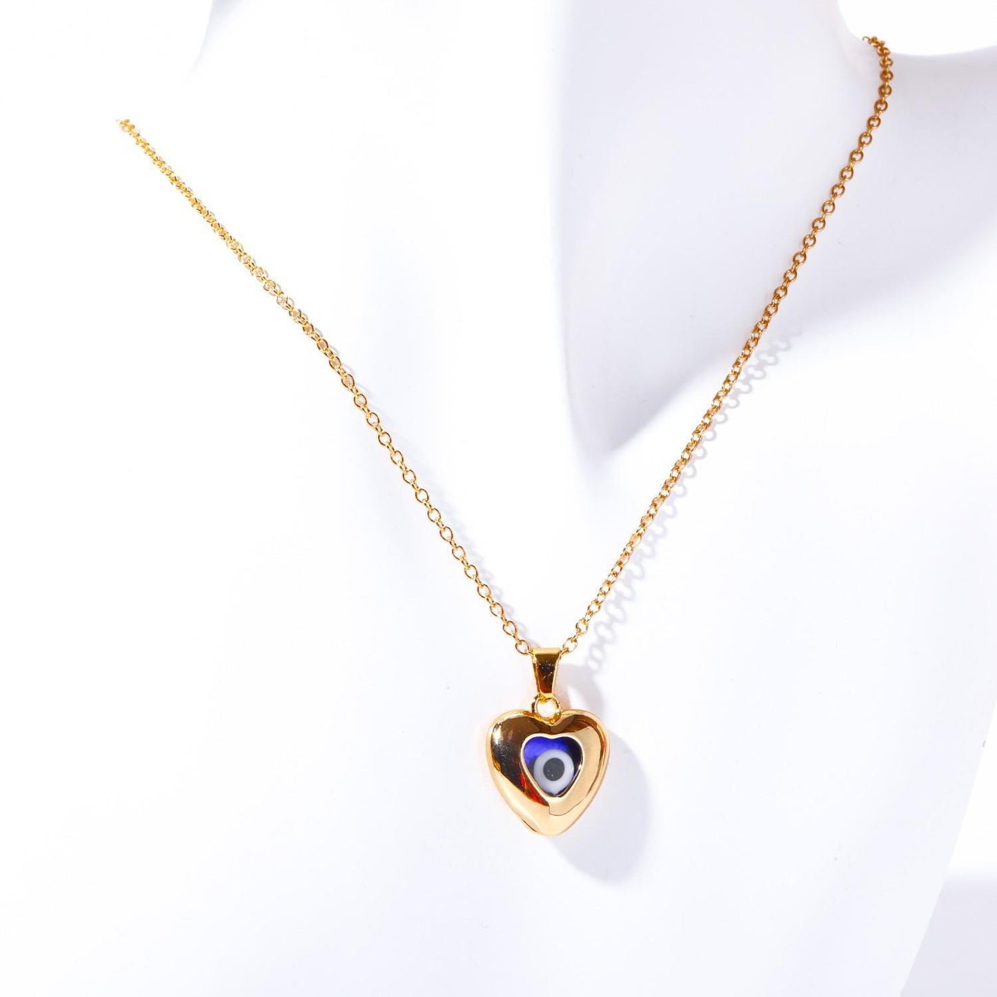 European And American Devil's Eye Zircon Necklace