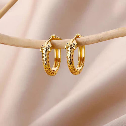 French Exquisite Elegant Square Pleated Ear Ring Geometric Sweet Cool Style Earrings