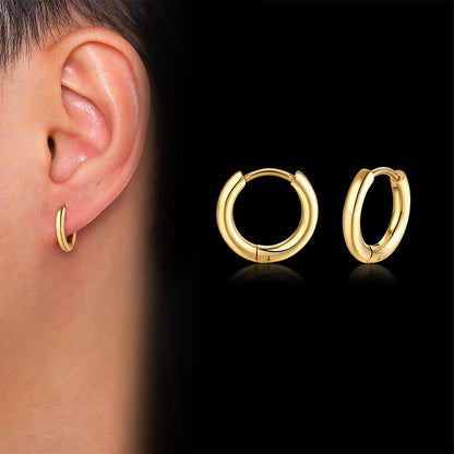 Stainless Steel Earring Eardrop Men's Accessories