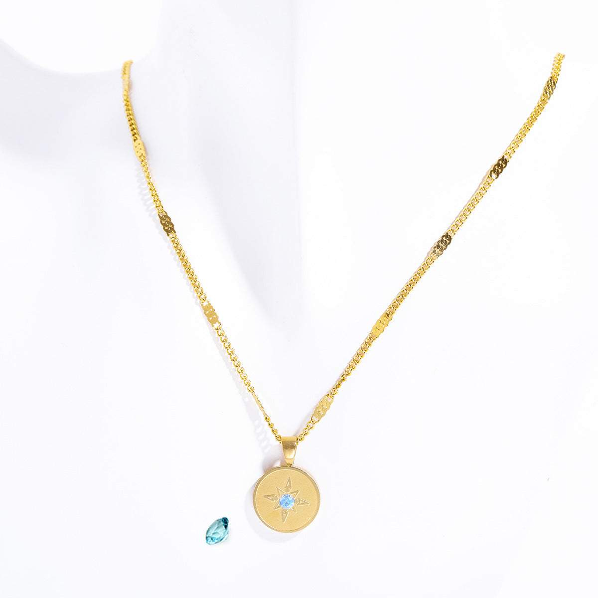 12 Birthstone Necklace