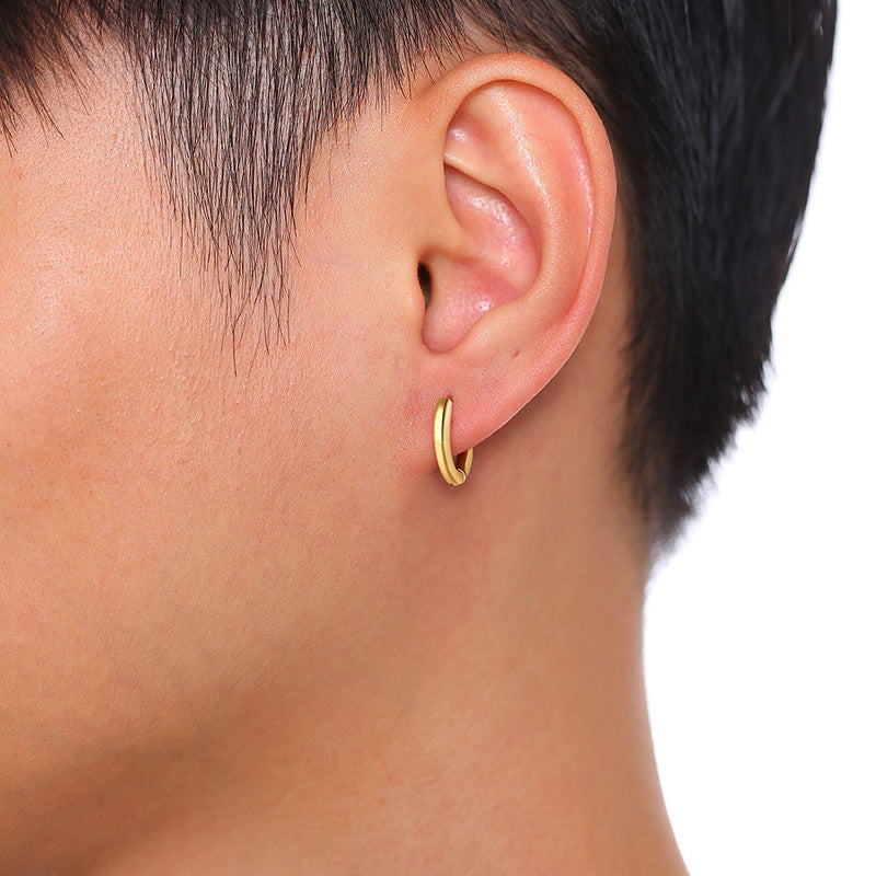 Stainless Steel Earring Eardrop Men's Accessories