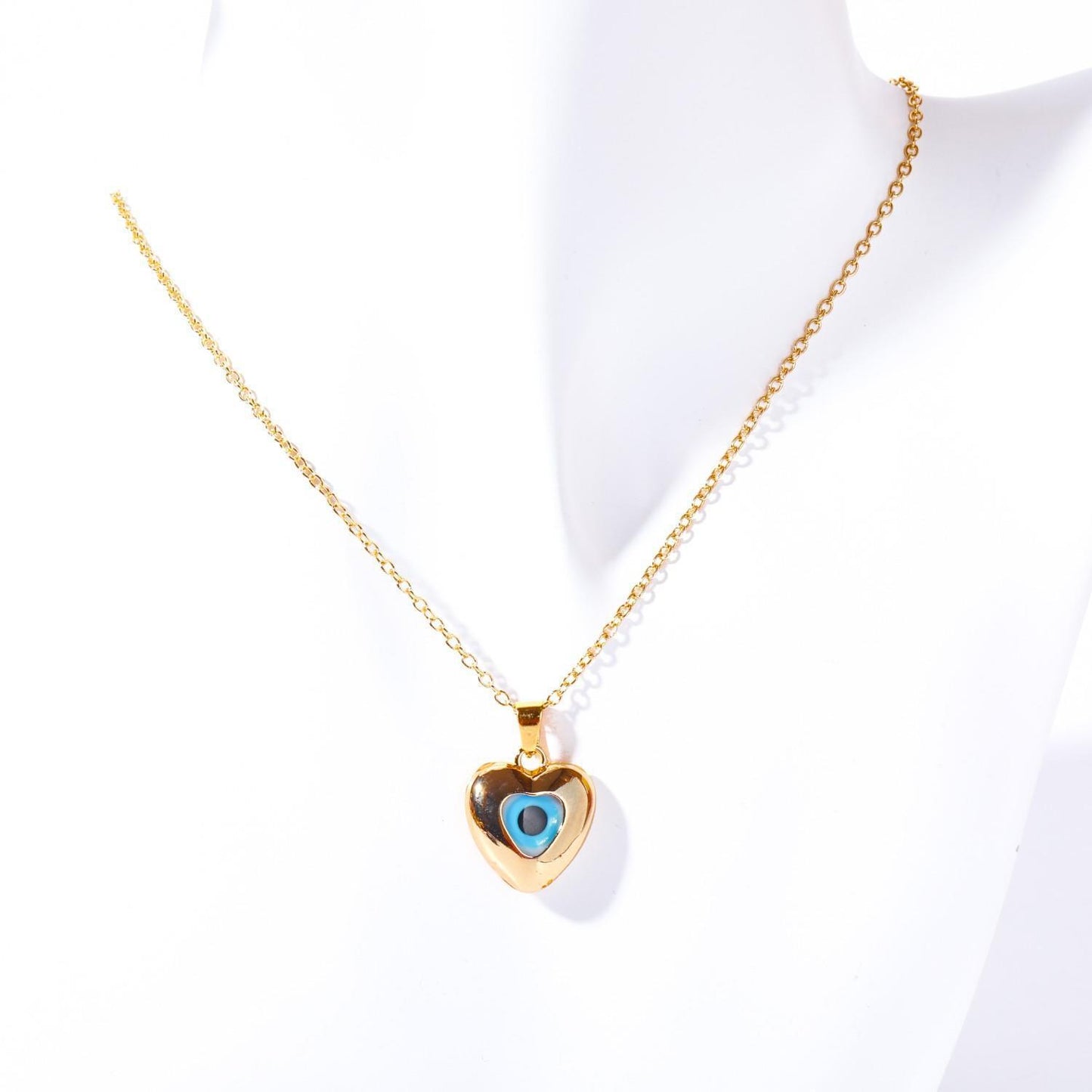 European And American Devil's Eye Zircon Necklace