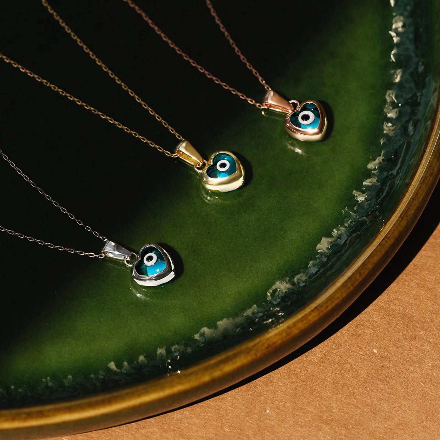 European And American Devil's Eye Zircon Necklace